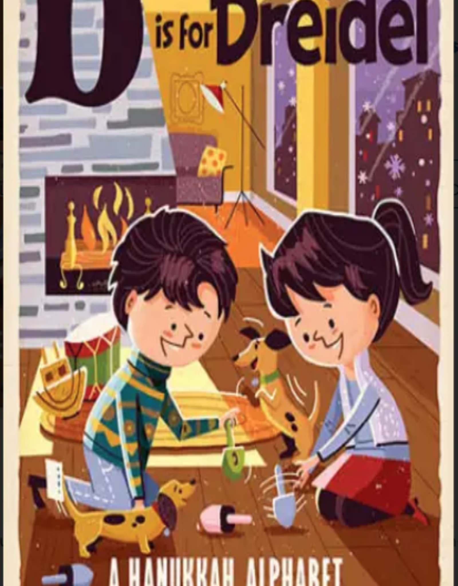 Gibbs Smith D is for Dreidel