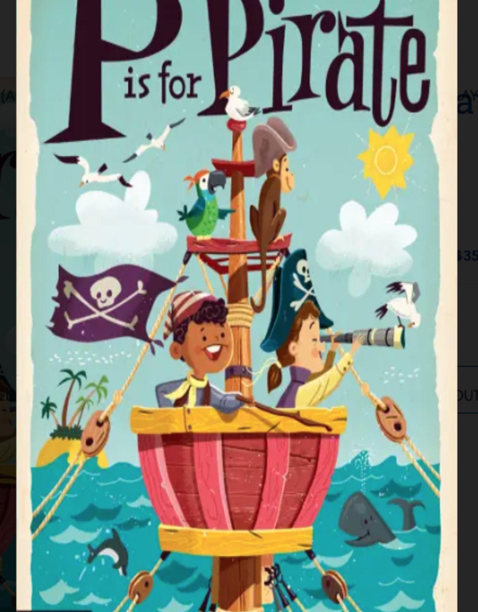 Gibbs Smith P is for Pirate