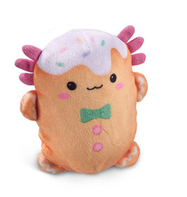 Top Trenz Bubble Stuffed Squishy Friends- Axolotl Christmas Graham