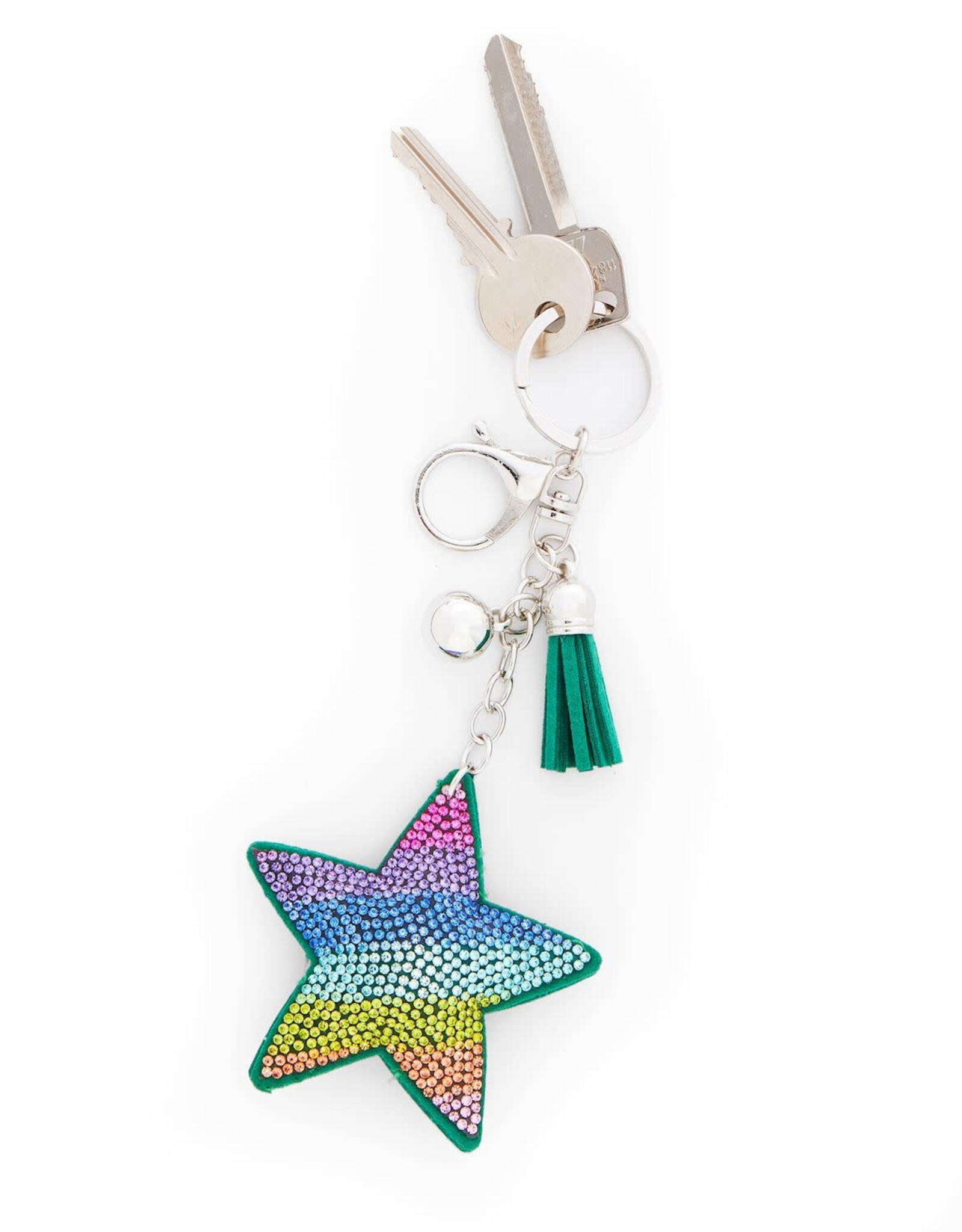 Gift Craft Beaded Charm Key Ring