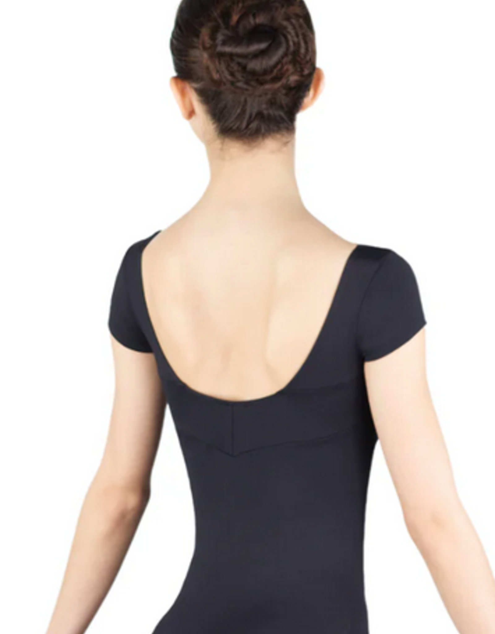 Ballet Rosa Opal Pinch Front Princess Seam Cap Sleeve Youth Leotard