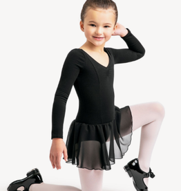 Capezio 11724C Long Sleeve Skirted Leo Youth