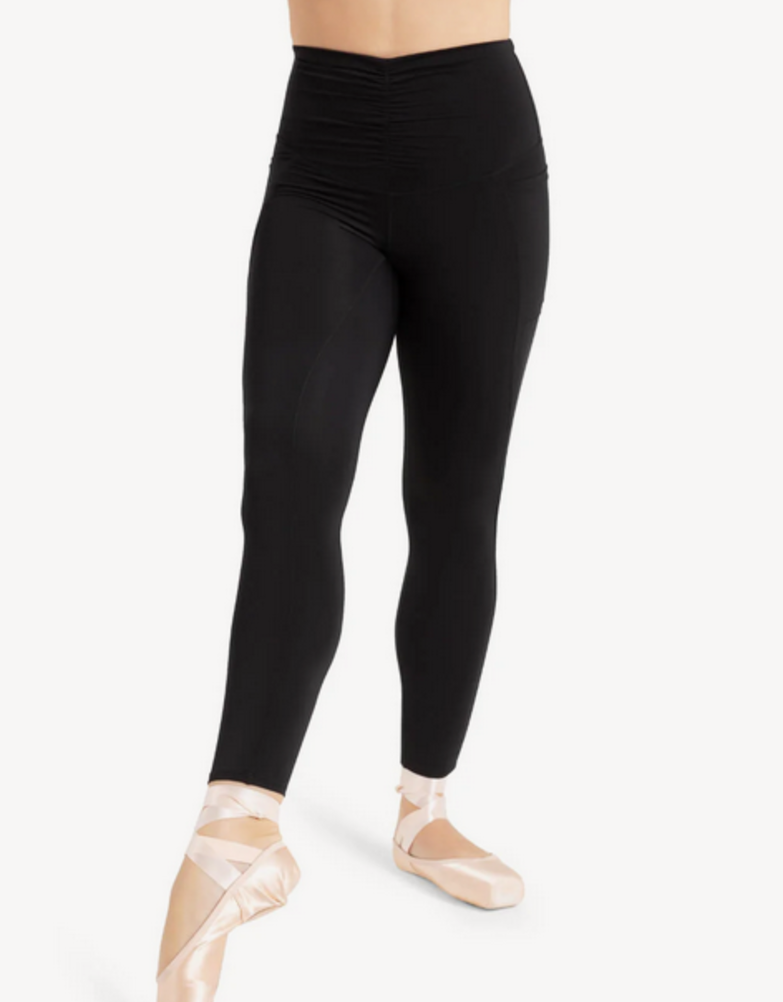 Capezio Blossom Black Legging Adult 12092W