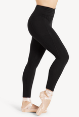 Capezio Blossom Black Legging Adult 12092W