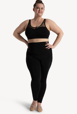 Capezio Elizabeth Black Legging Adult 12056W