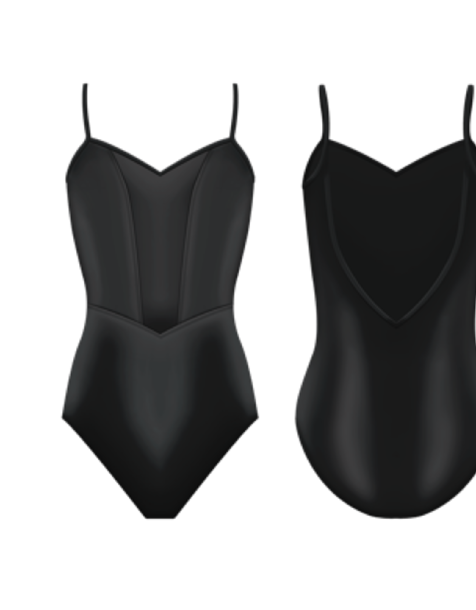 Danse De Paris Nikita in Ebony Youth & Adult Leotard