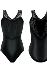 Danse De Paris Moulin in Jet Adult Leotard