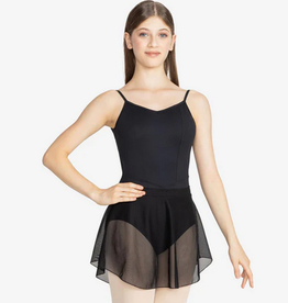 So Danca SL216 Wave Mesh Pull On Skirt Adult