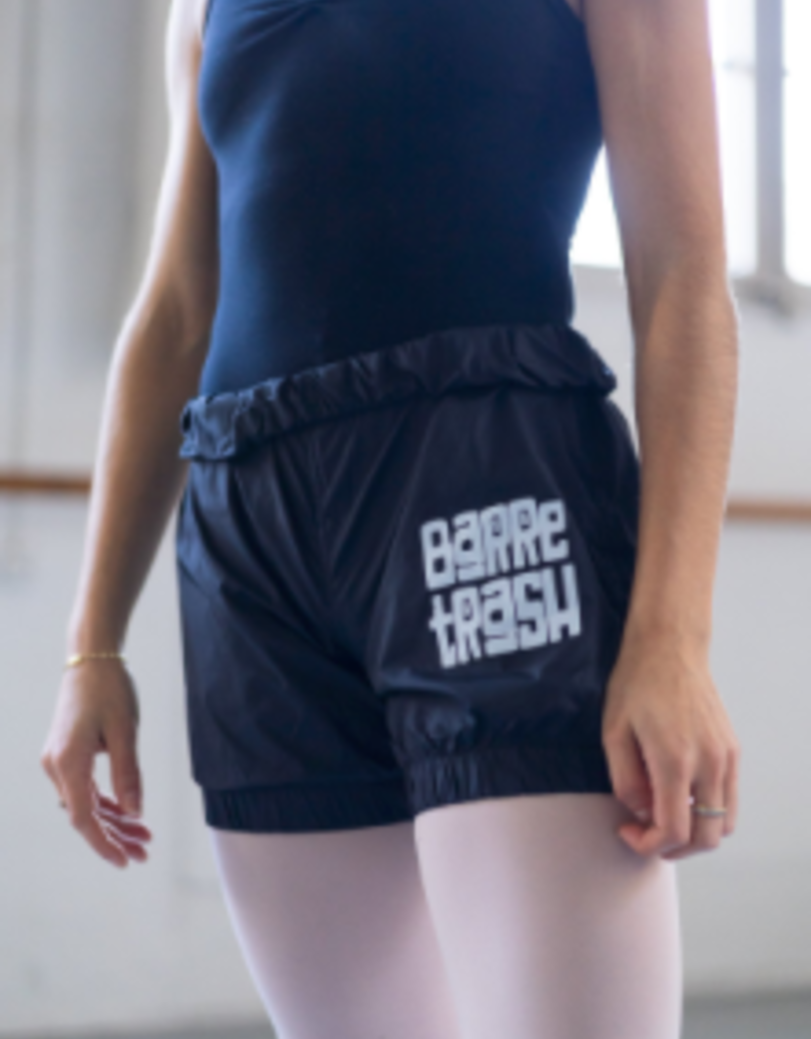 Barre Trash Trash Bag Shorts
