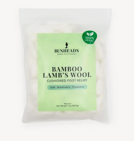 Capezio Bunheads Bamboo Lamb's Wool in color Natural