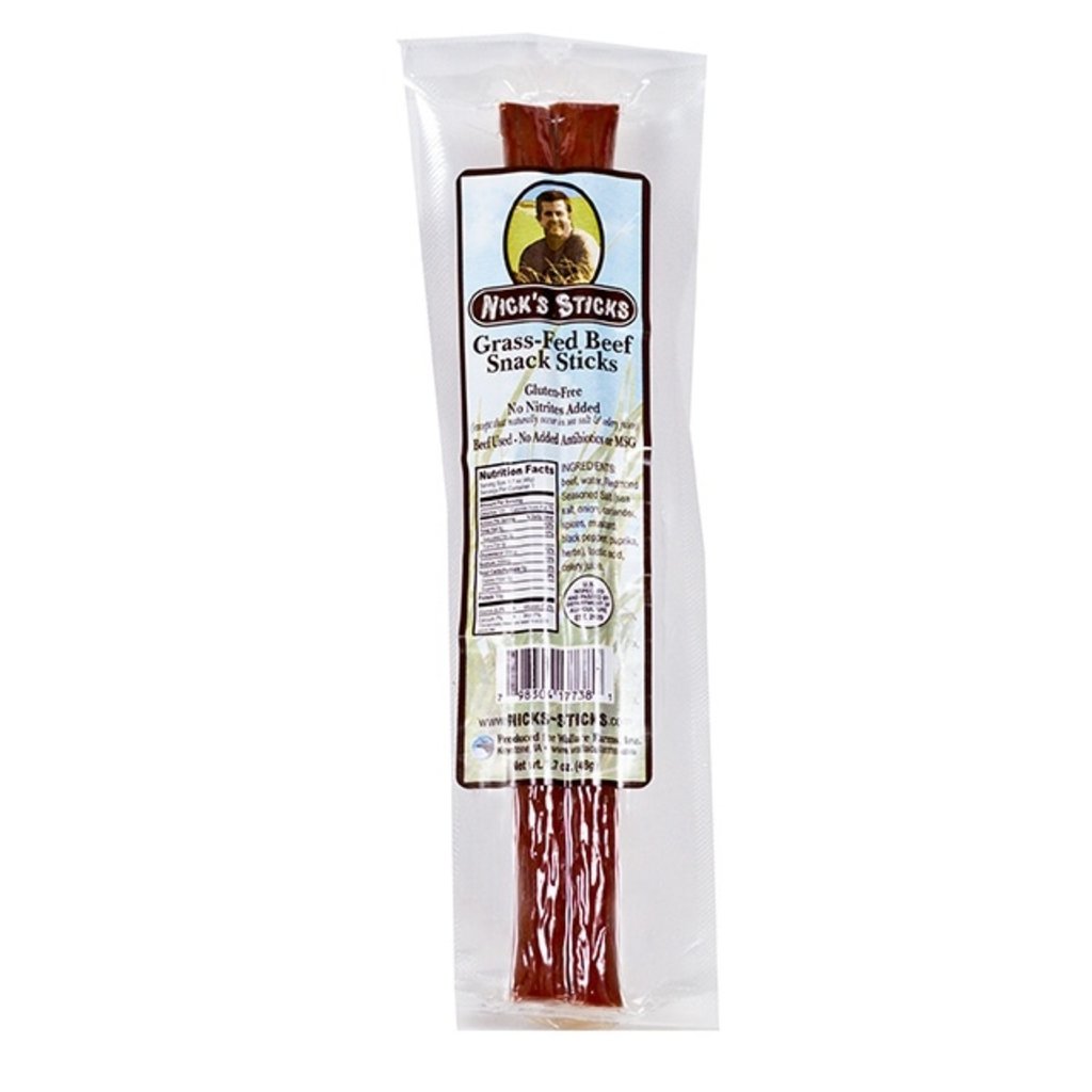 Nick's Sticks - Grass-Fed Beef Snack Sticks (48 g)