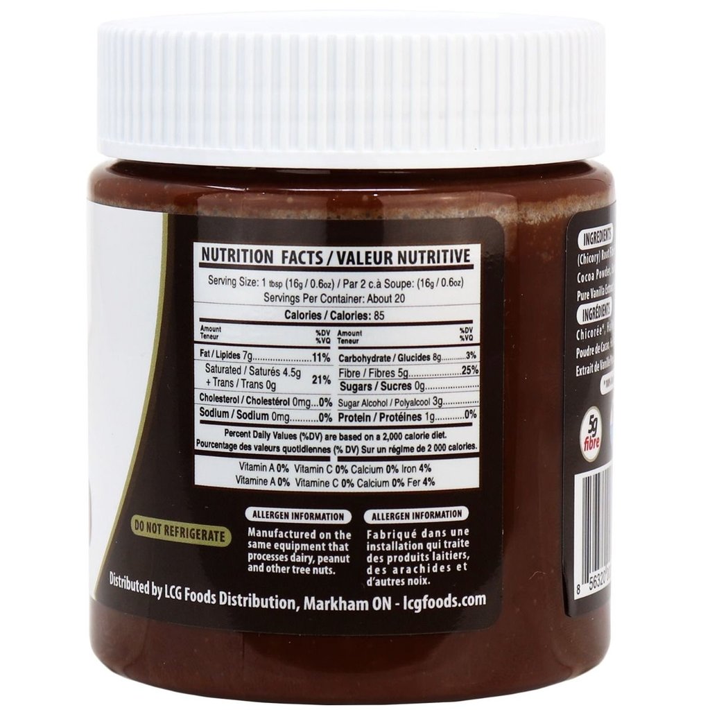 NutiLight - Dark Chocolate Hazelnut Spread (312 g)