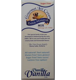 Dutch Monarch Gourmet Ice Cream Mix - Vanilla (6 oz.)