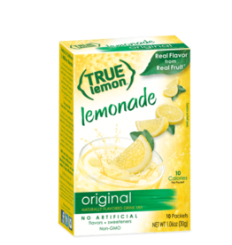 True Citrus True Lemon Drink Mix, Original Lemonade - 10 pk