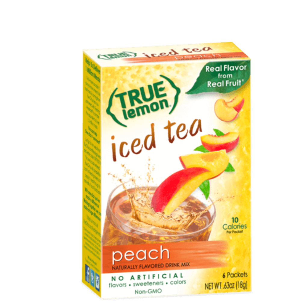 True Citrus True Lemon Peach Iced Tea (6-count)