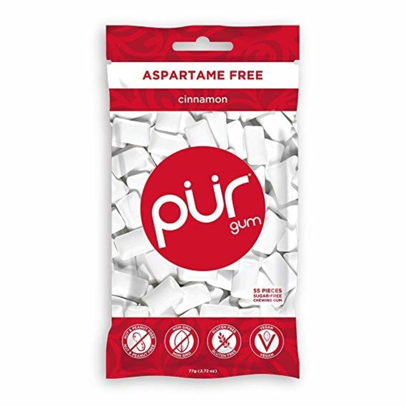 Pur PUR Cinnamon Gum Bag 77g (55pcs)