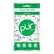 Pur PUR Spearmint Gum Bag 77g (55pcs)