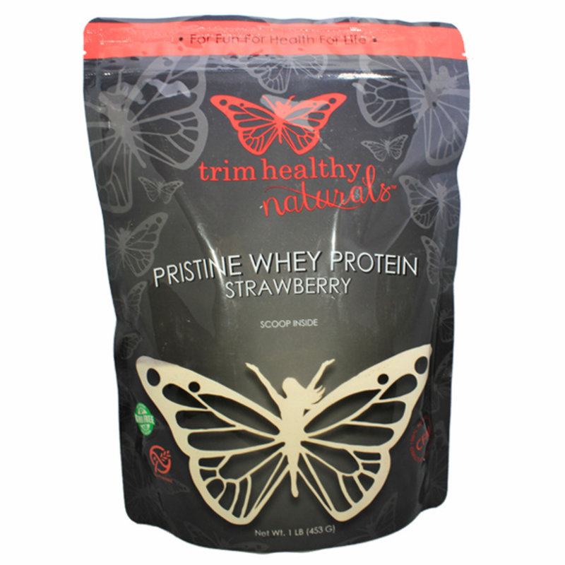 Trim Healthy Mama Trim Healthy Mama Pristine Whey Powder, Strawberry (1 lb. bag)