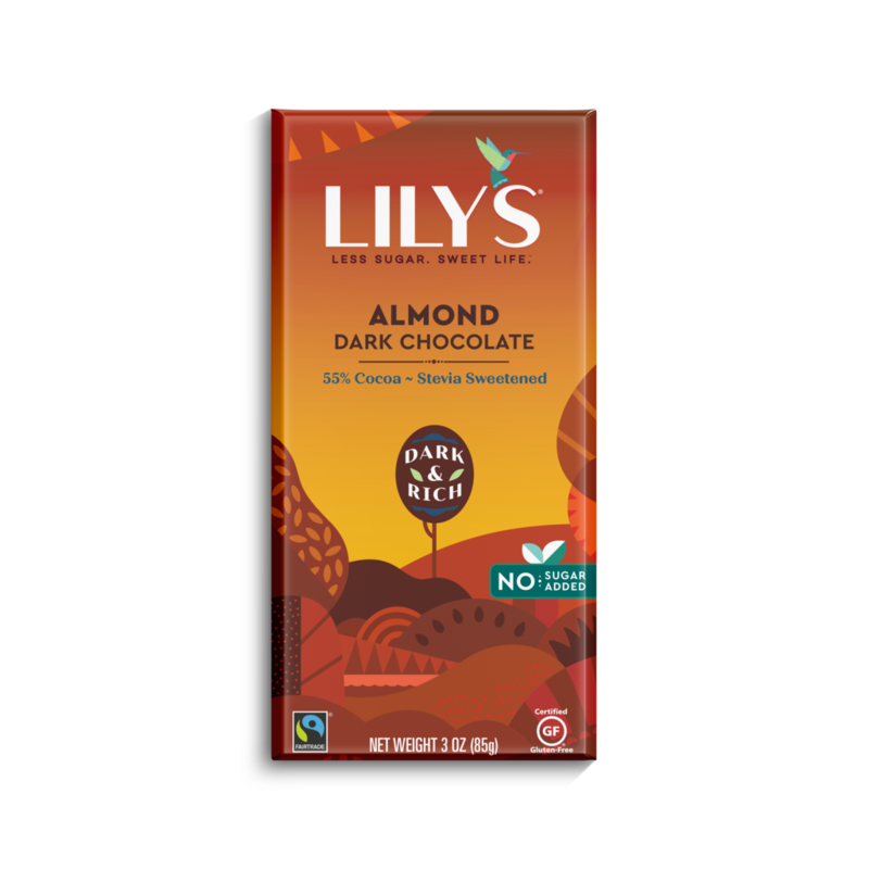 Lily's Sweets Lily's Bar - Almonds 55% Cocoa