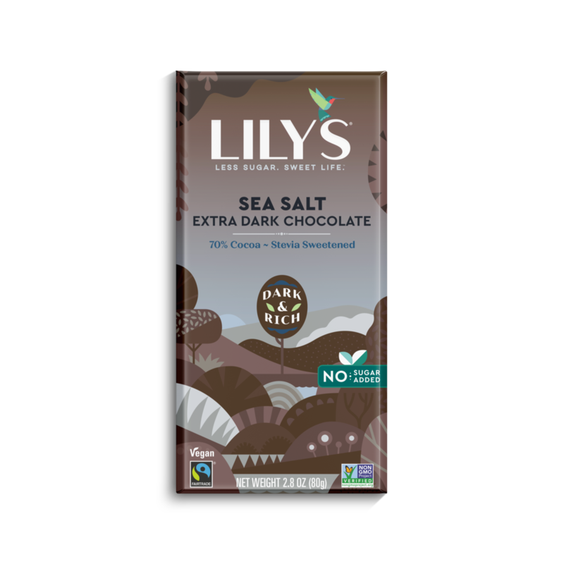 Lily's Sweets Lily's Bar - Sea Salt 70% Cocoa