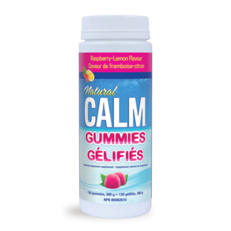 Natural Calm Natural Calm Gummies - Raspberry Lemon (120 count)