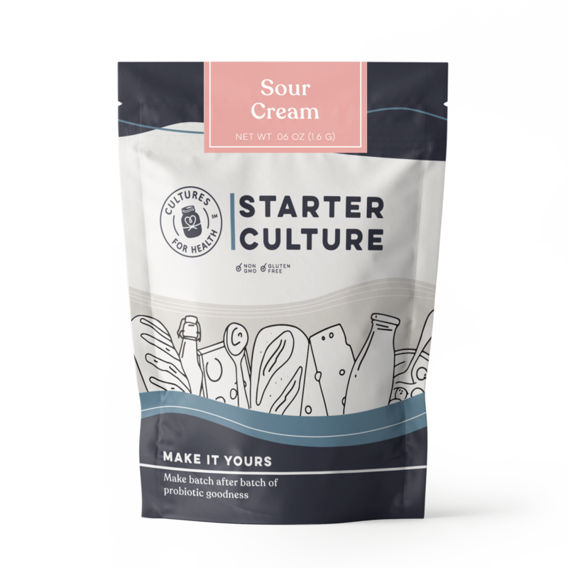 Cultures for Health Sour Cream Starter Culture - 4 Pk