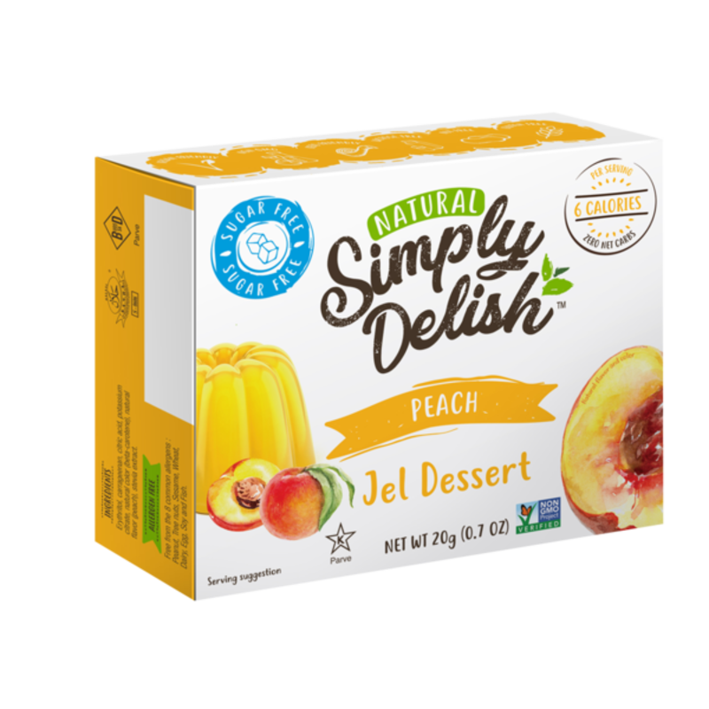 Simply Delish Simply Delish Sugar-Free Jel Dessert, Peach