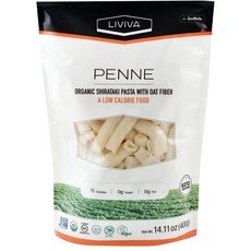 Liviva Liviva Organic Shirataki Penne with Oat Fibre 400g