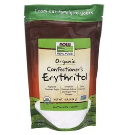 NOW NOW Erythritol, Confectioner's Powder (1 lb.)