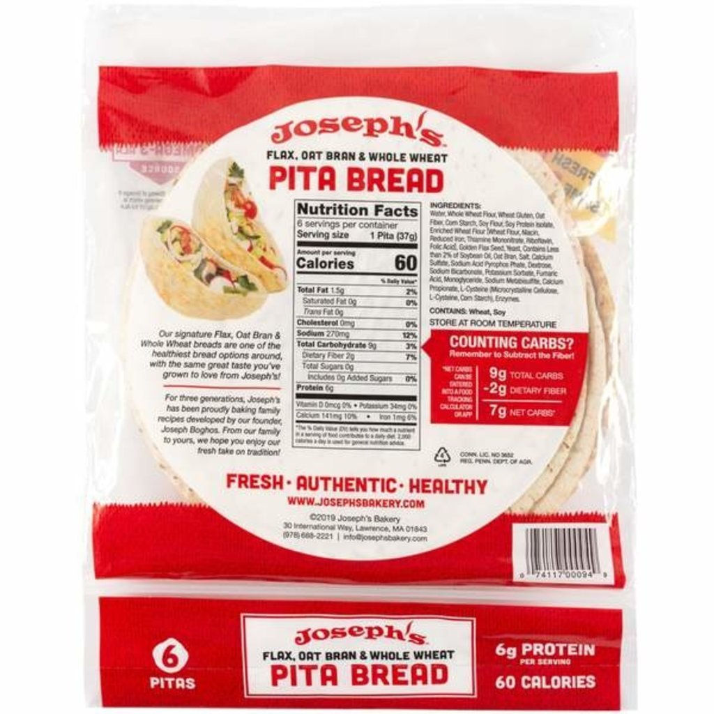 Joseph's Bakery Joseph's Pita Bread - 6 Count