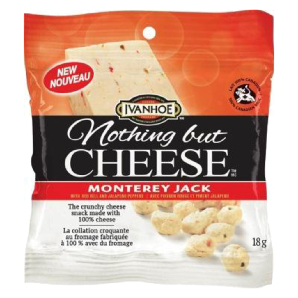 Ivanhoe Cheese Nothing but Cheese - Monterey Jack (18g)