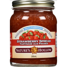 Nature's Hollow Strawberry Sugar-Free Jam Preserves - 10 oz. (280 g)