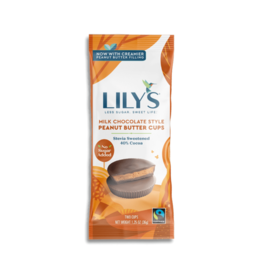 Lily's Sweets Lily’s Peanut Butter Cups – 2 Pack – Milk  Chocolate