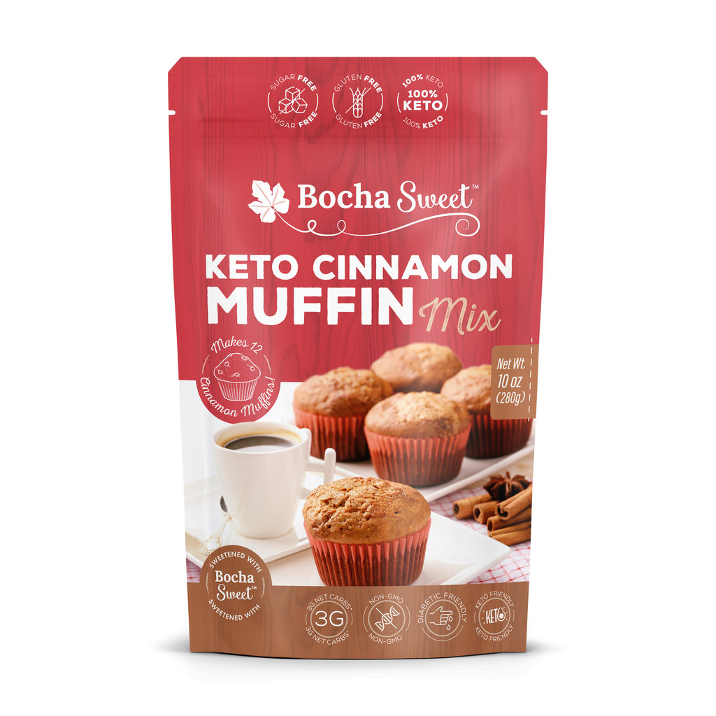 Bocha Sweet Bocha Sweet Keto Cinnamon Muffin Mix