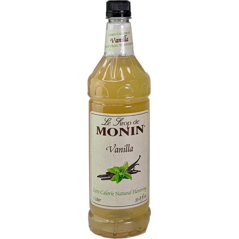 Monin Zero Calorie Vanilla Syrup - 1L
