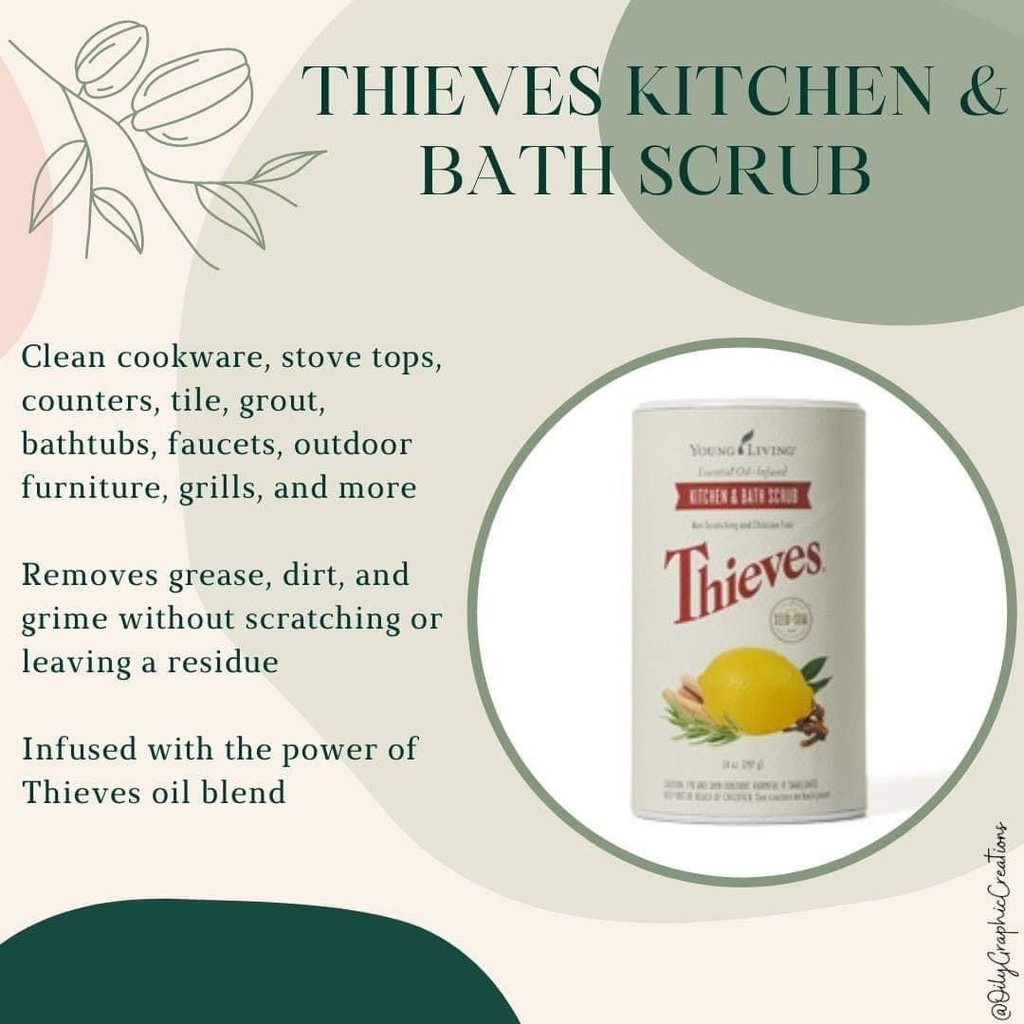 Young Living Young Living Thieves Kitchen and Bath Scrub