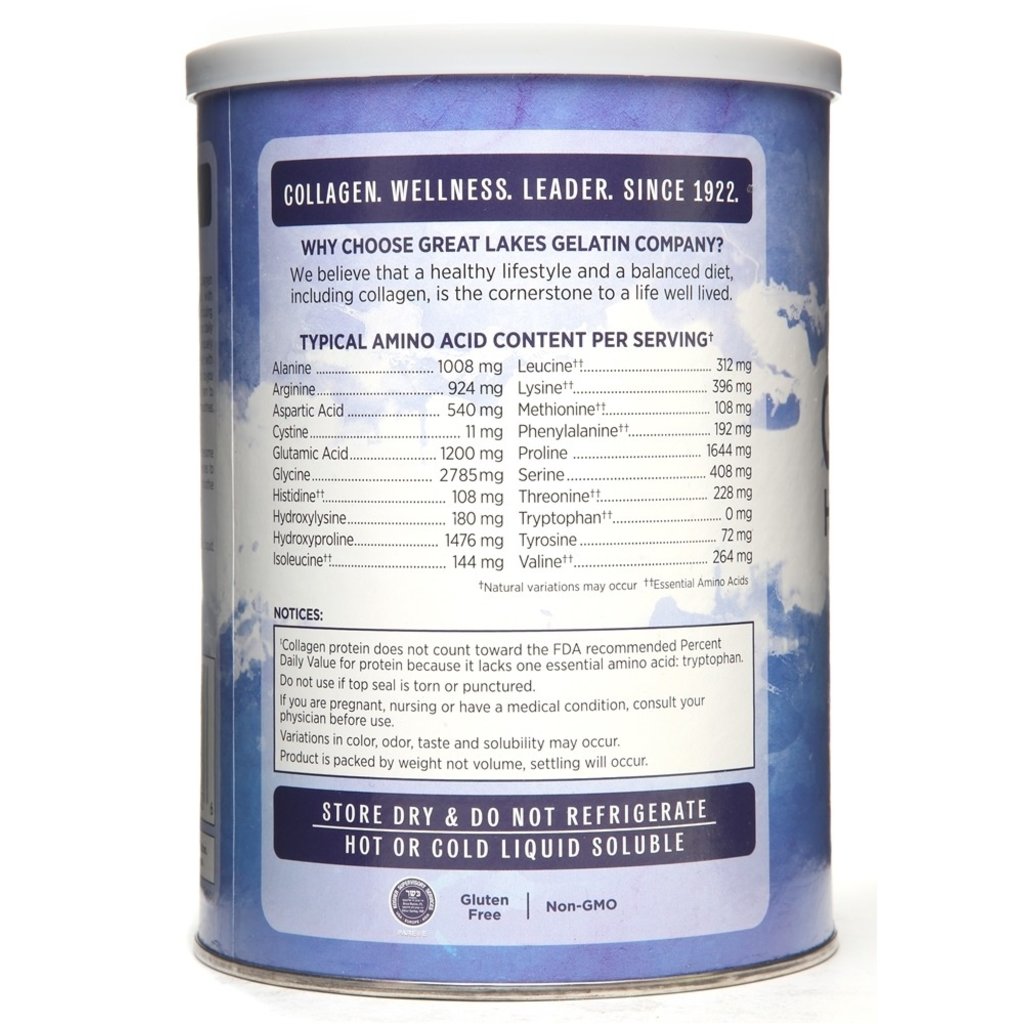 Great Lakes Collagen Hydrolysate Mixed Berry Flavo 