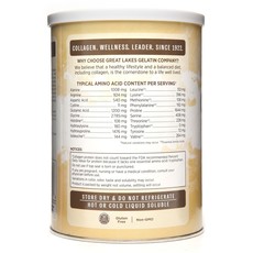 Great Lakes Collagen Hydrolysate Vanilla Flavour