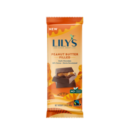 Lily's Sweets Lily's Peanut Butter Filled Chocolate Bar, 80g