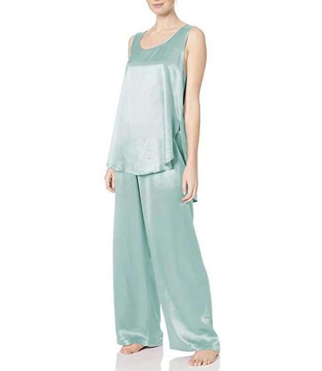 PJ Harlow Jolie Drawstring Satin Pant