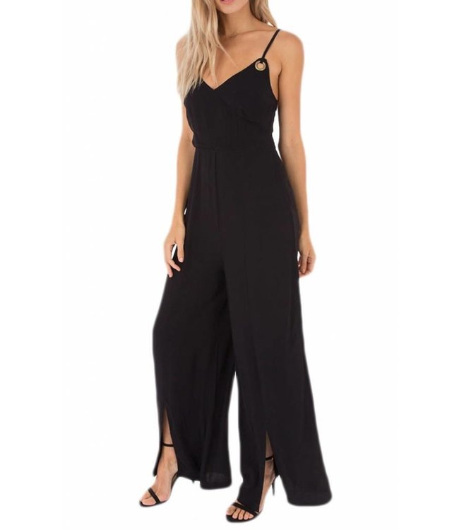 jumpsuit with slits in legs