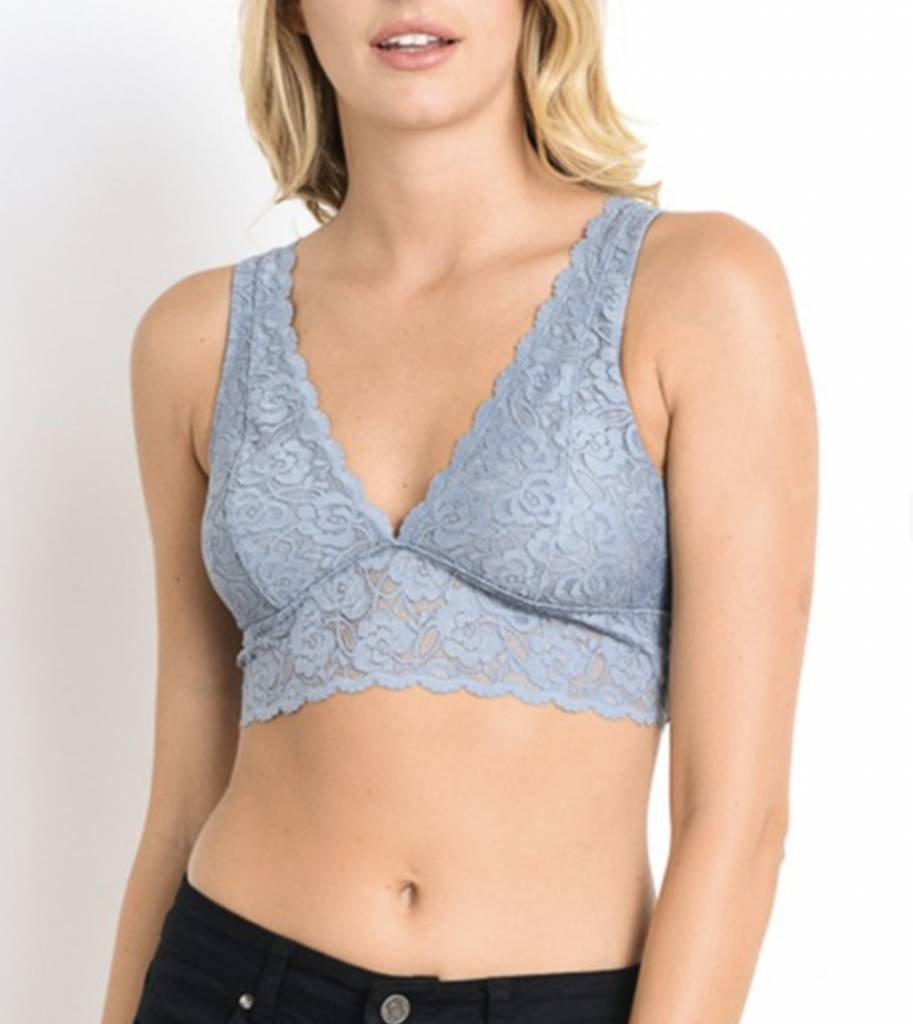 Wishlist Exclusive Scalloped Lace Bralette - Abraham's