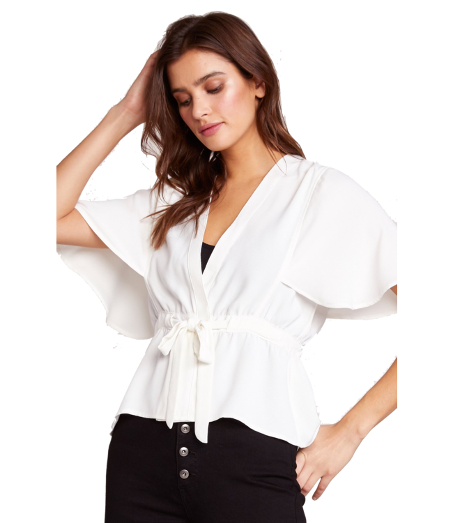 Jack by BB DAKOTA I m Fluttered Waist Cinch Top Abraham s