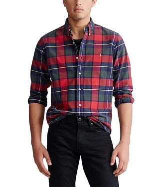 Polo Ralph Lauren Rustic Red Plaid Oxford