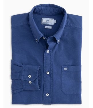 Southern Tide Garment Dyed Oxford Sport Shirt