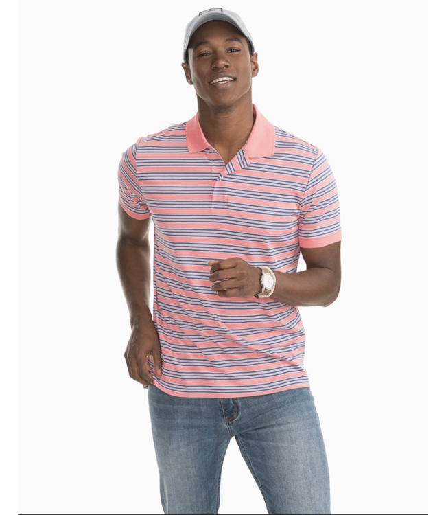 Southern Tide Beach Way Stripe Polo