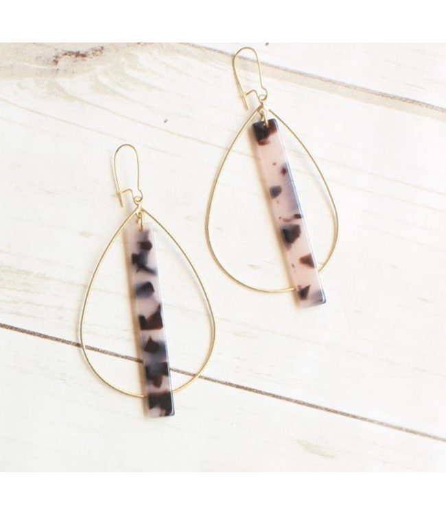 Virtue - Hoops w/ Acrylic Bar