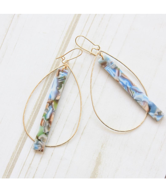 Virtue - Hoops w/ Acrylic Bar