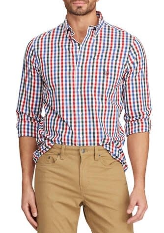 chaps classic fit oxford