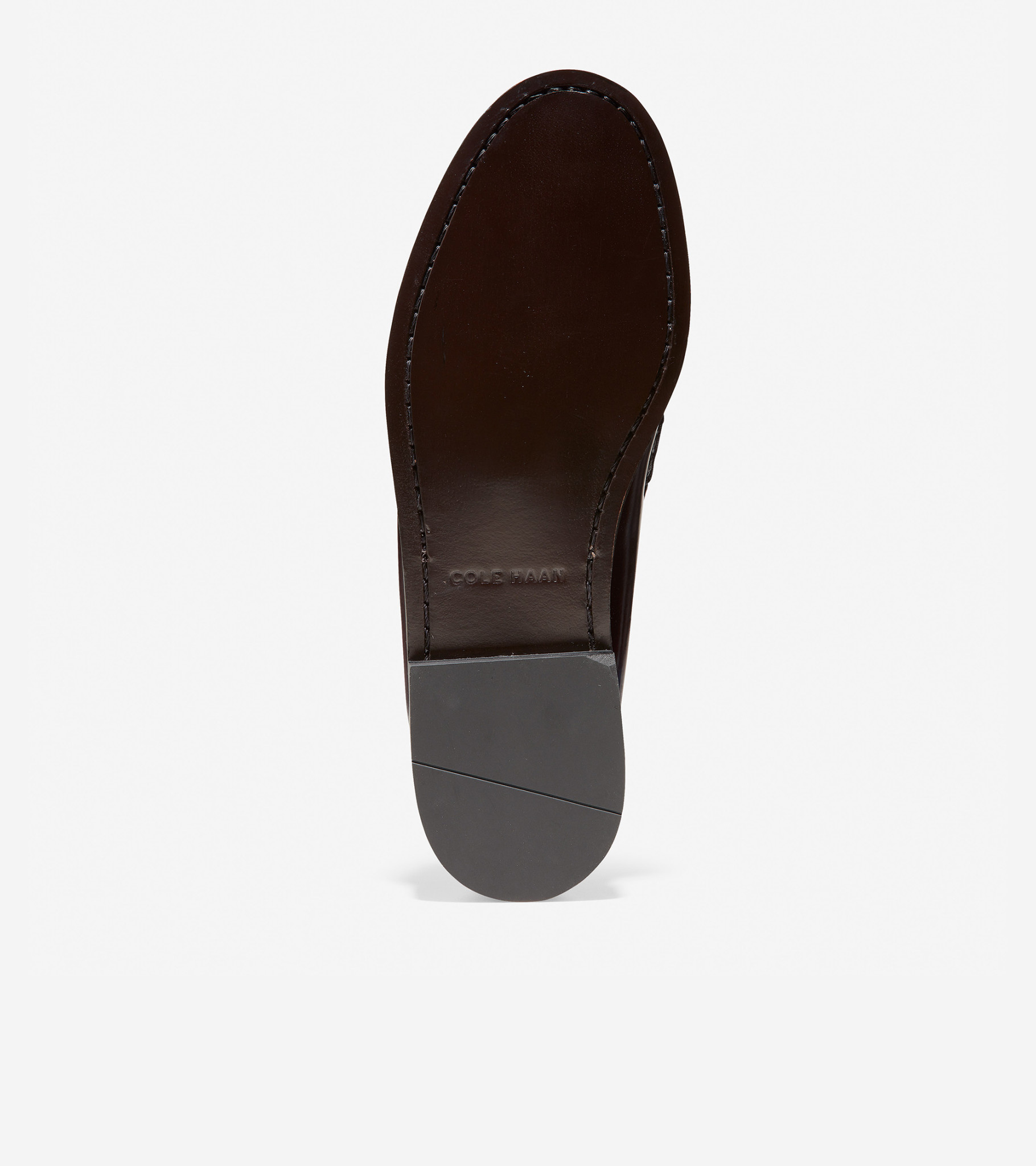 cole haan pinch tassel saddle tan